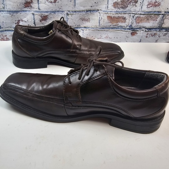 Dockers Vintage‎ Mens Garfield Business Dress Oxford Shoe Brown Size 10.5 - Picture 6 of 10